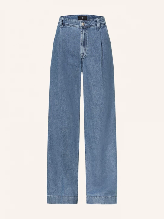 Obrázek produktu 7 For All Mankind Wide Leg Džíny Pleated Trouser 1bb hilo