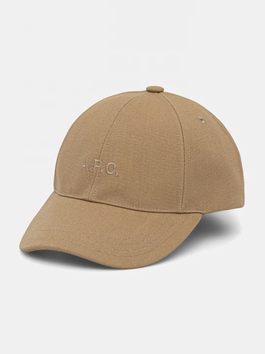 Obrázek produktu A.P.C. Bavlněná baseballová čepice A.P.C. casquette charlie béžová