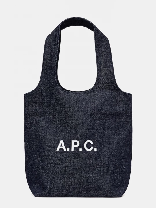 Obrázek produktu A.P.C. Bavlněná kabelka A.P.C. tote ninon small námořnická modř