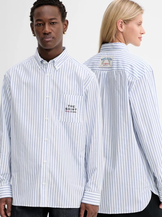 Obrázek produktu A.P.C. Bavlněná košile x MARC JACOBS modrá
