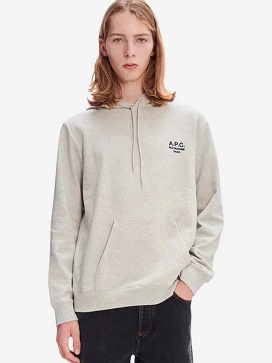 Obrázek produktu A.P.C. Bavlněná mikina A.P.C. Hoodie Marvin COEZD-H27733 BLACK