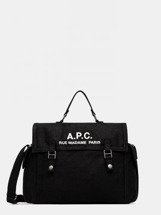 Obrázek produktu A.P.C. Bavlněná taška A.P.C. Besace Recuperation černá