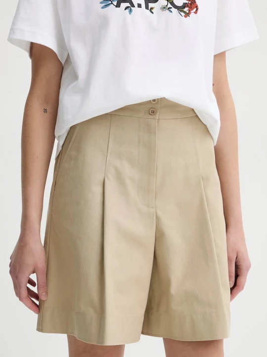 Obrázek produktu A.P.C. Bavlněné šortky A.P.C. short orlane zelená