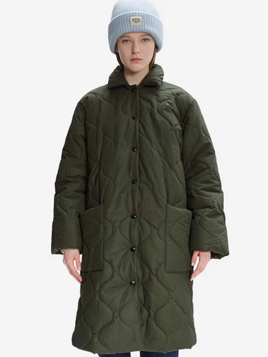 Obrázek produktu A.P.C. Bunda A.P.C. Manteau Sarah zelená