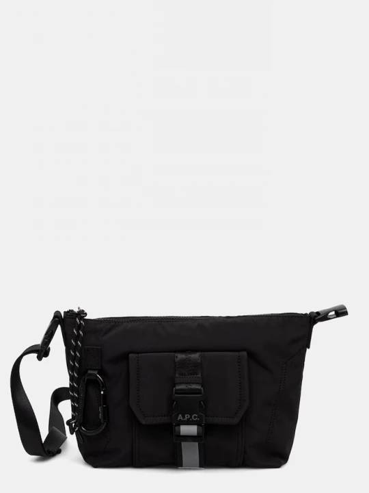 Obrázek produktu A.P.C. crossbody kabelka dámská Besace Trek černá