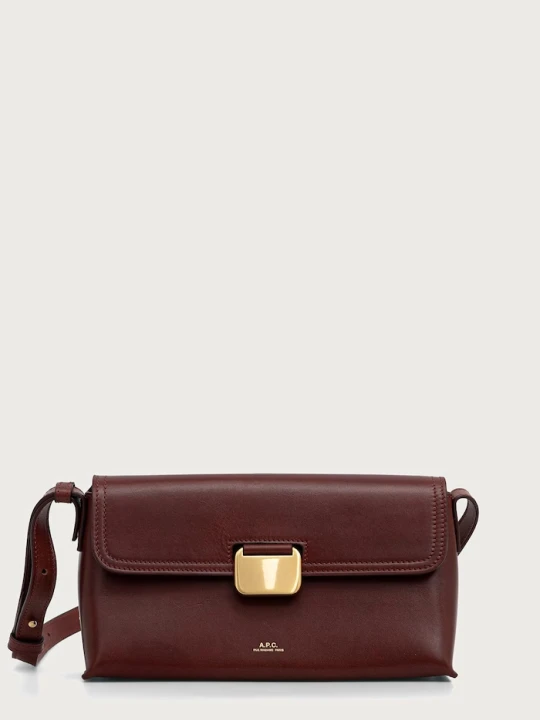 Obrázek produktu A.P.C. crossbody kabelka dámská kožená sac simone small