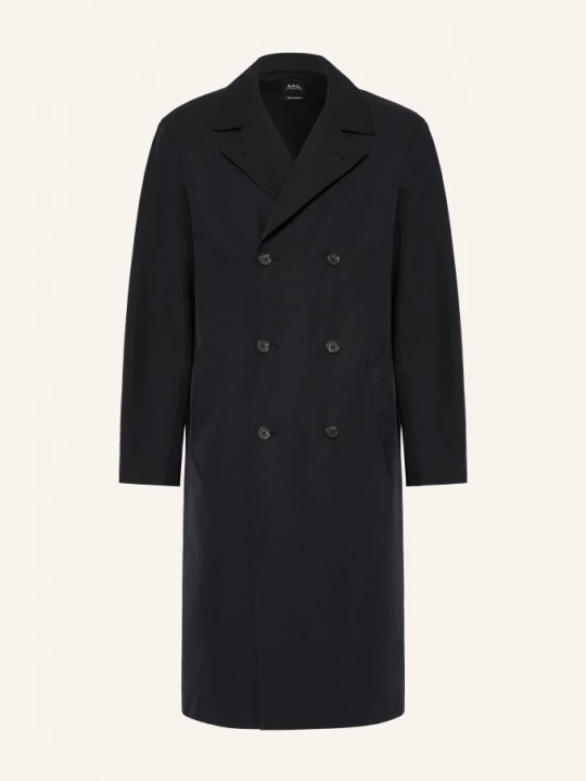 Obrázek produktu A.P.C. Kabát Croisé tmavě modrá