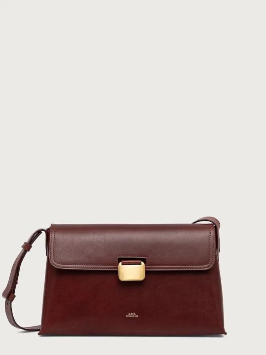 Obrázek produktu A.P.C. kabelka přes rameno dámská kožená sac simone