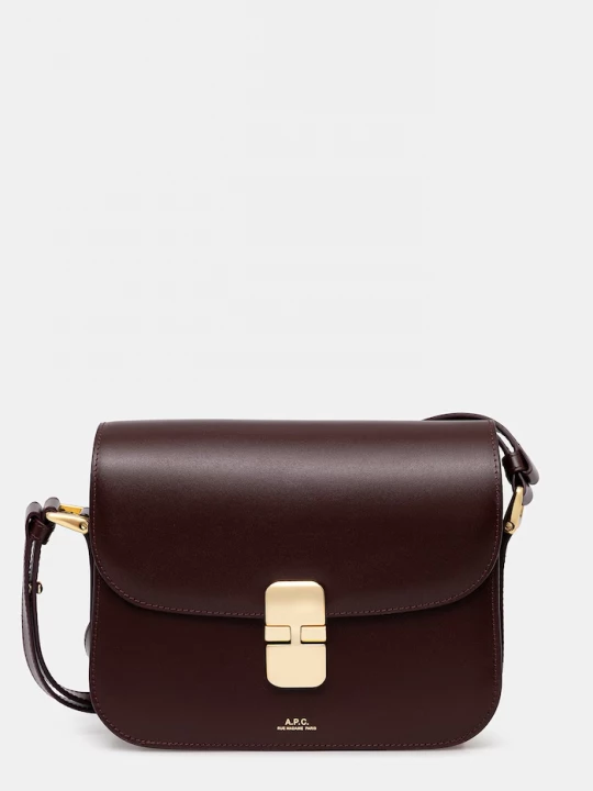 Obrázek produktu A.P.C. Kožená kabelka A.P.C. Sac Grace Small