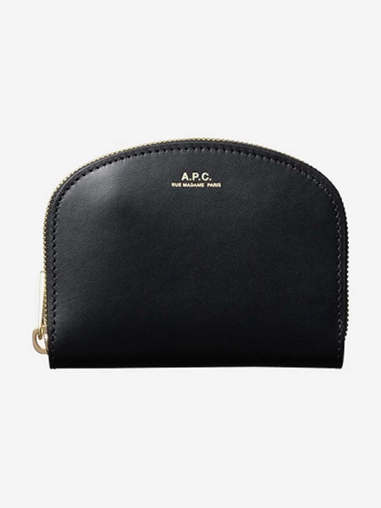 Obrázek produktu A.P.C. Kožená peněženka A.P.C. černá