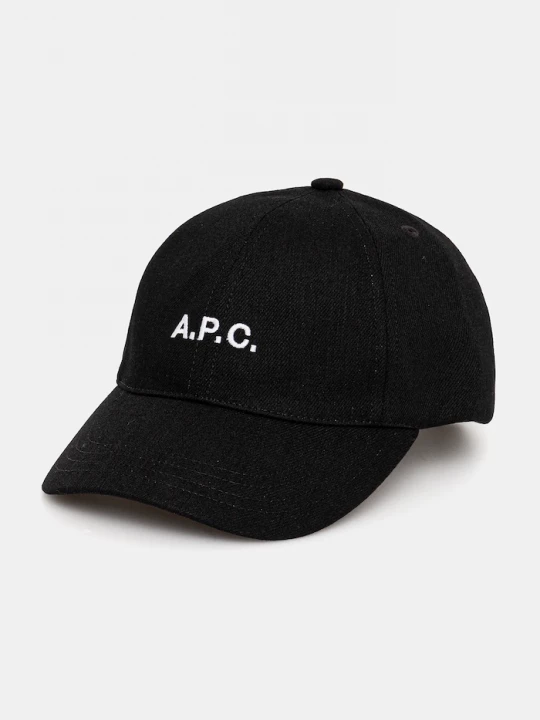 Obrázek produktu A.P.C. Kšiltovka A.P.C. casquette charlie černá