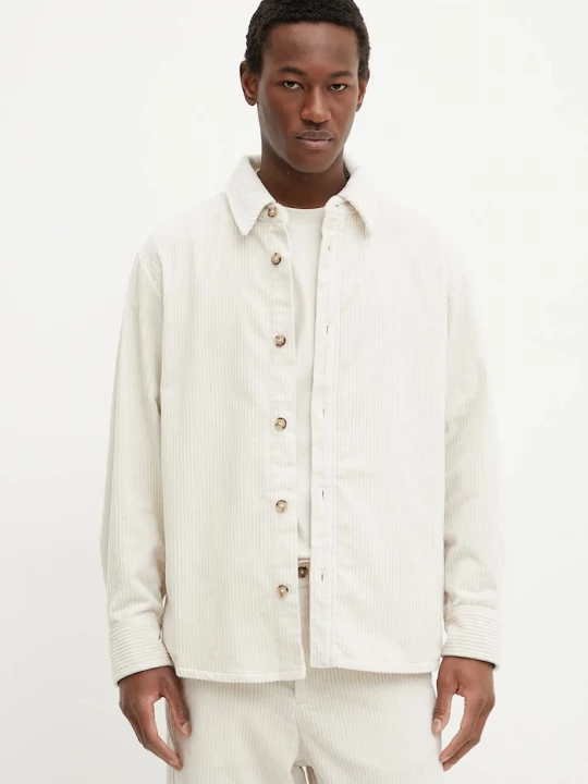 Obrázek produktu A.P.C. Manšestrová košile A.P.C. surchemise boris béžová