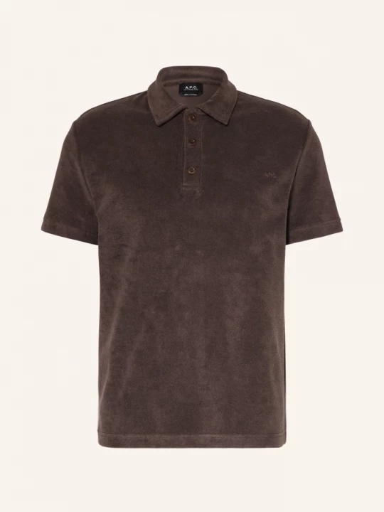 Obrázek produktu A.P.C. Nicki Polo Tričko Julian tmavě hnědá