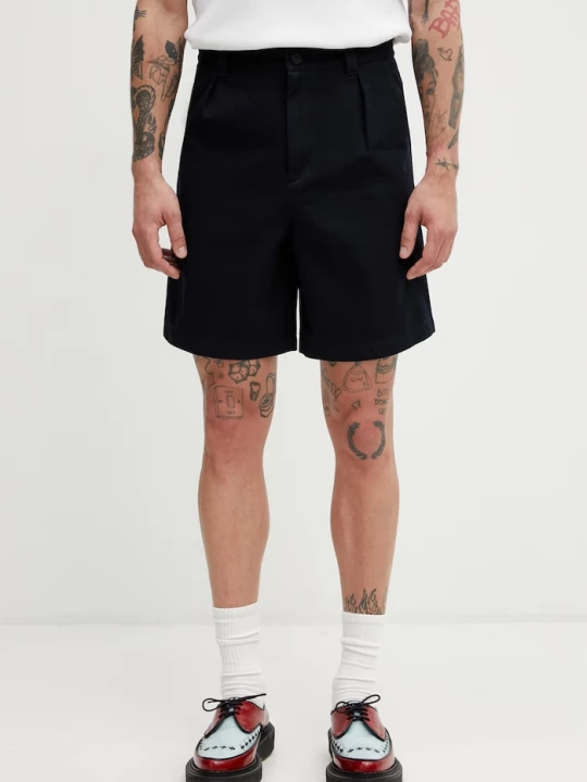 Obrázek produktu A.P.C. šortky pánské bavlněné námořnická modř