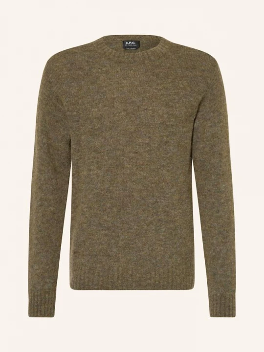 Obrázek produktu A.P.C. Svetr Lucas S Alpakou khaki