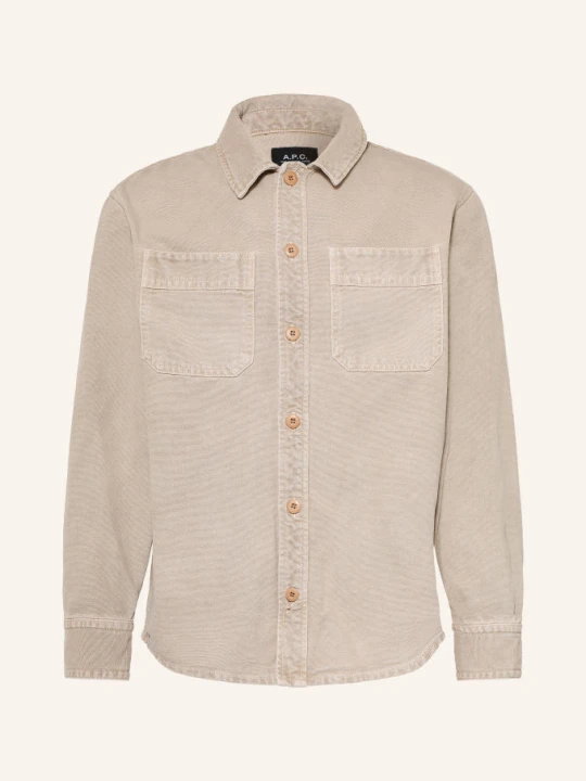 Obrázek produktu A.P.C. Svrchní Košile Z Džínů Noah béžová