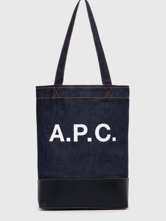 Obrázek produktu A.P.C. Taška A.P.C. tote axel námořnická modř