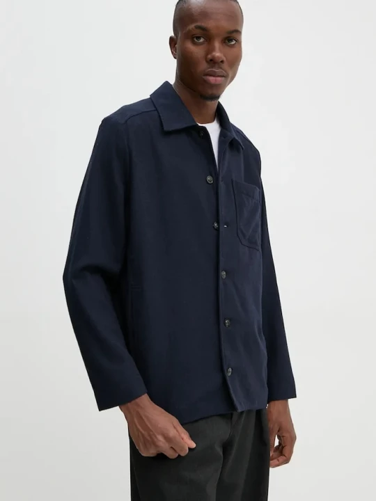 Obrázek produktu A.P.C. Vlněná bunda A.P.C. veste jamie námořnická modř