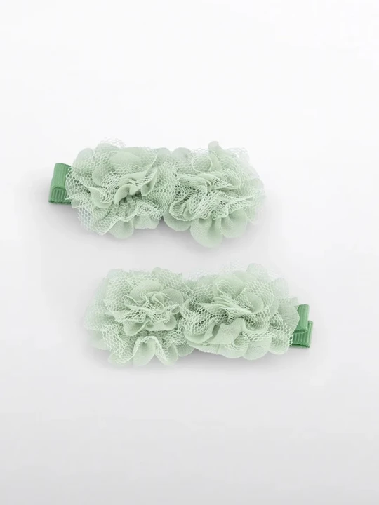 Obrázek produktu Abel&Lula skřipce do vlasů dětské 2-pack Abel & Lula zelená