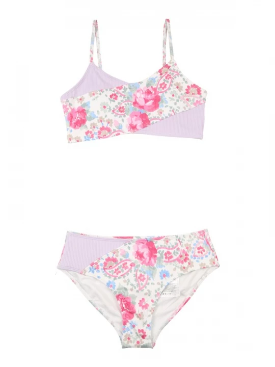 Obrázek produktu Abercrombie & Fitch Bikiny zelená / šeříková / pink / bílá