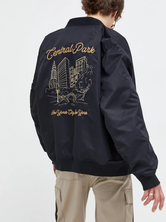 Obrázek produktu Abercrombie & Fitch Bomber bunda černá