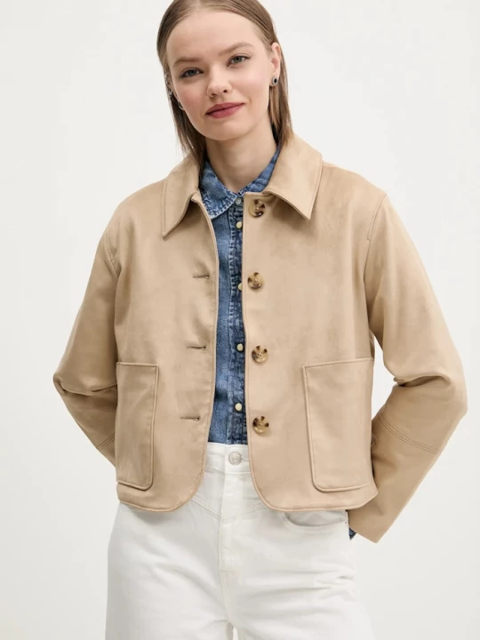 Obrázek produktu Abercrombie & Fitch Bunda Abercrombie & Fitch béžová