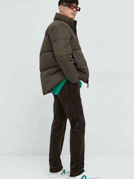 Obrázek produktu Abercrombie & Fitch Bunda Abercrombie & Fitch hnědá