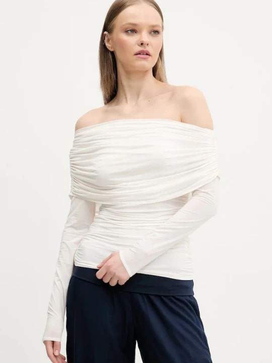 Obrázek produktu Abercrombie & Fitch Halenka Abercrombie & Fitch béžová