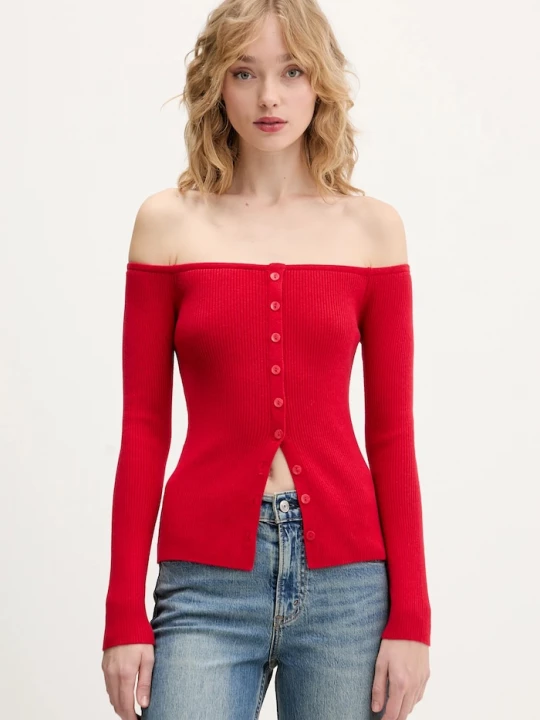 Obrázek produktu Abercrombie & Fitch Halenka Abercrombie & Fitch červená