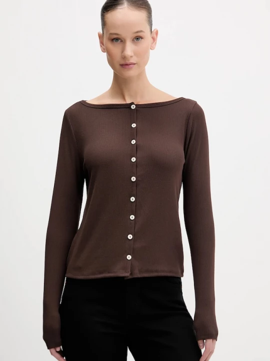 Obrázek produktu Abercrombie & Fitch Halenka Abercrombie & Fitch hnědá