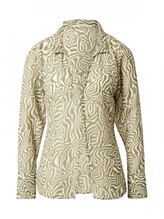 Obrázek produktu Abercrombie & Fitch Halenka khaki / offwhite