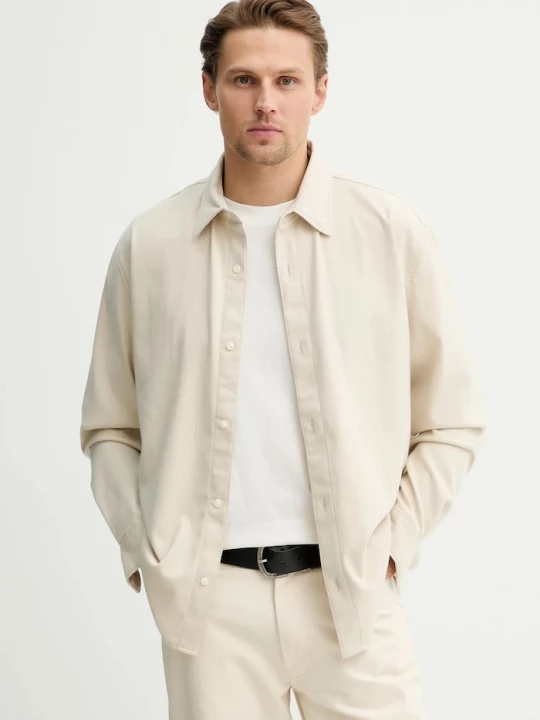 Obrázek produktu Abercrombie & Fitch Košile Abercrombie & Fitch béžová