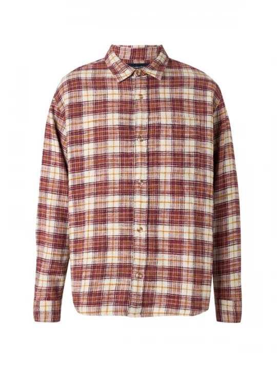 Obrázek produktu Abercrombie & Fitch Košile světle béžová / žlutá / červená / světle červená