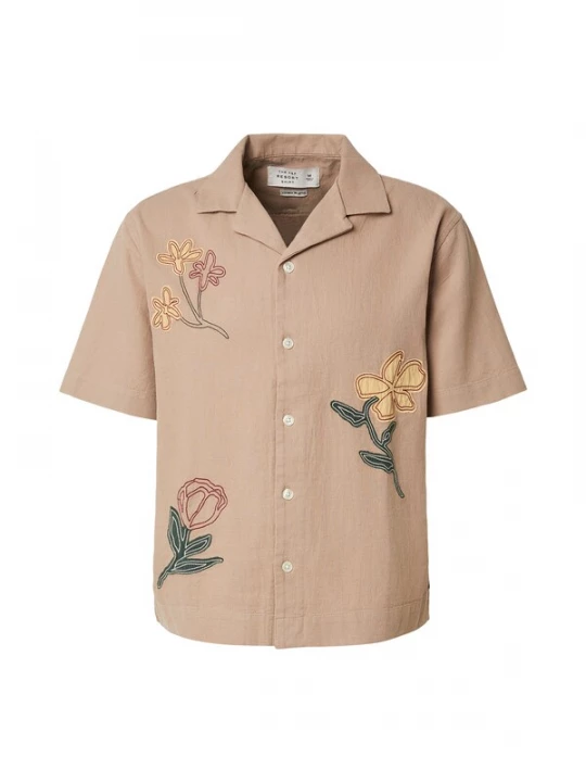 Obrázek produktu Abercrombie & Fitch Košile světle hnědá / žlutá / zelená / červená