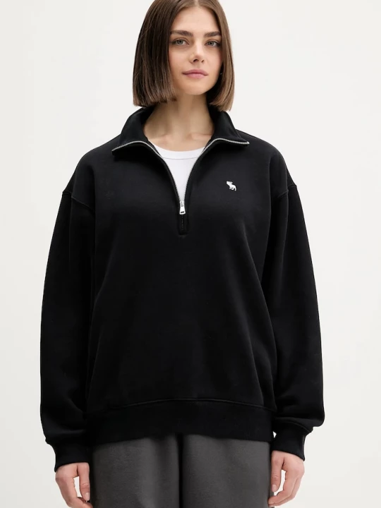 Obrázek produktu Abercrombie & Fitch Mikina Abercrombie & Fitch černá