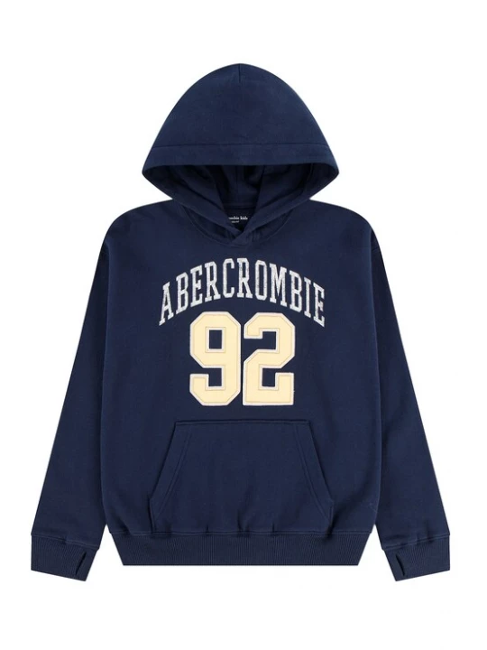 Obrázek produktu Abercrombie & Fitch Mikina béžová / námořnická modř / bílá