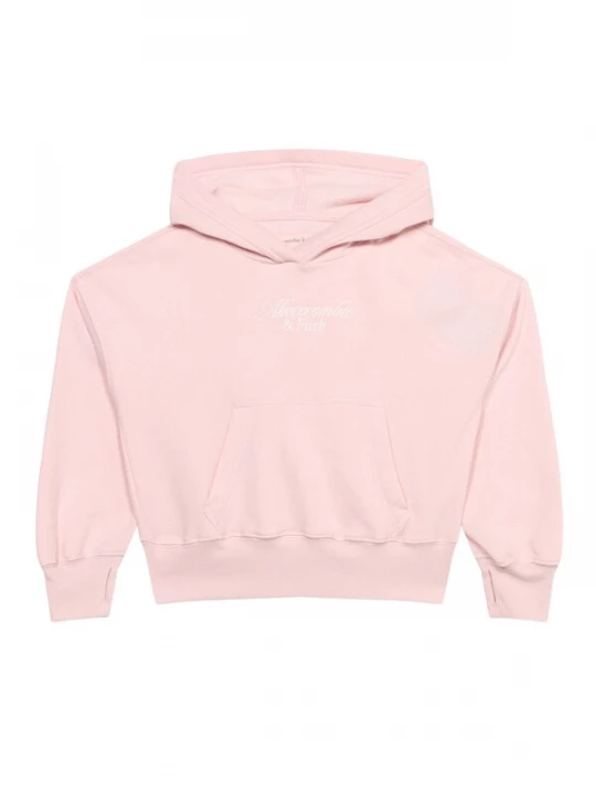 Obrázek produktu Abercrombie & Fitch Mikina 'ESSENTIAL' růžová / offwhite