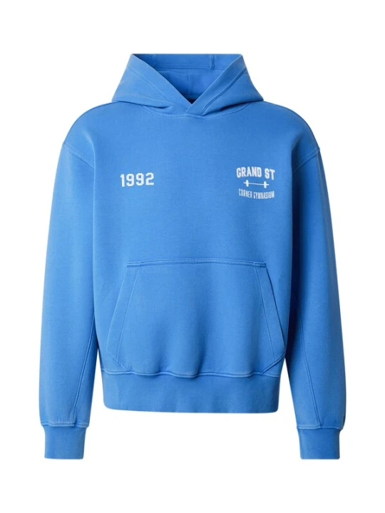 Obrázek produktu Abercrombie & Fitch Mikina 'MAX' královská modrá / bílá