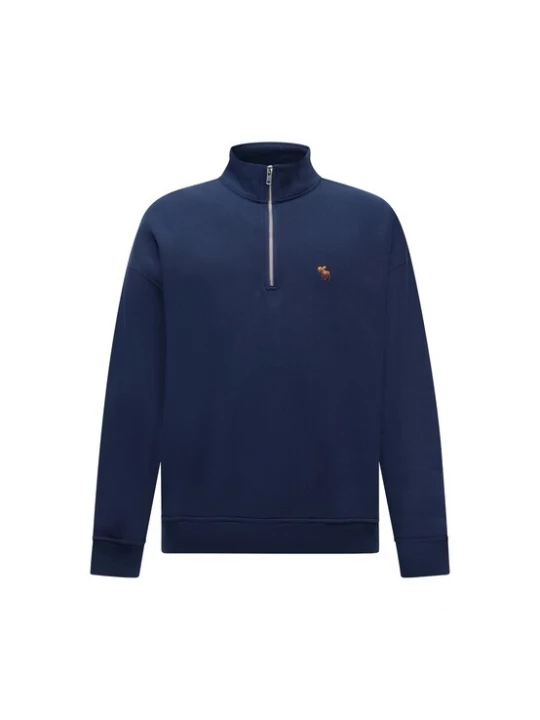 Obrázek produktu Abercrombie & Fitch Mikina námořnická modř