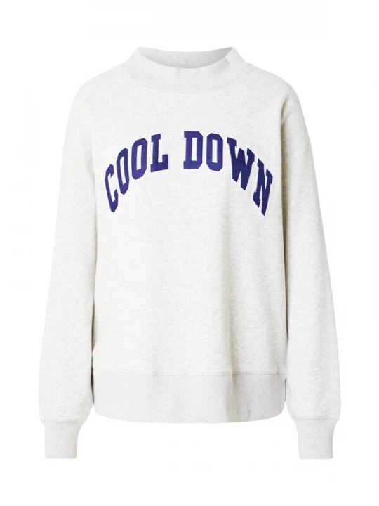 Obrázek produktu Abercrombie & Fitch Mikina námořnická modř / světle šedá / bílá