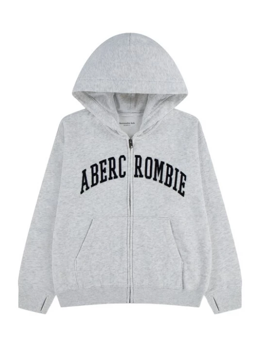 Obrázek produktu Abercrombie & Fitch Mikina šedý melír / černá