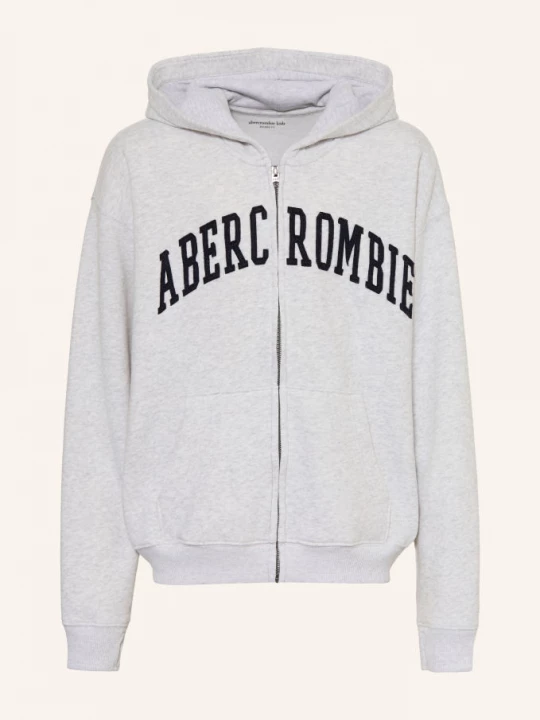 Obrázek produktu Abercrombie & Fitch Mikina světle šedá / černá