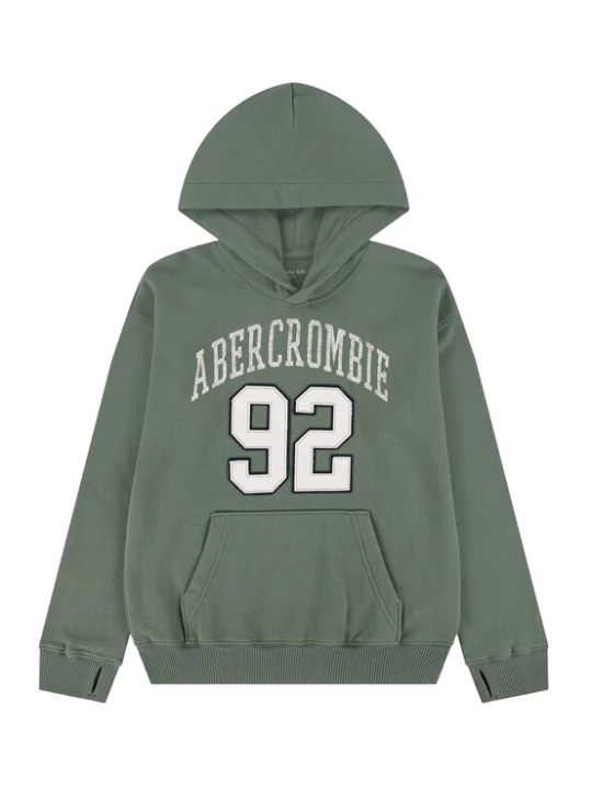 Obrázek produktu Abercrombie & Fitch Mikina zelená / bílá