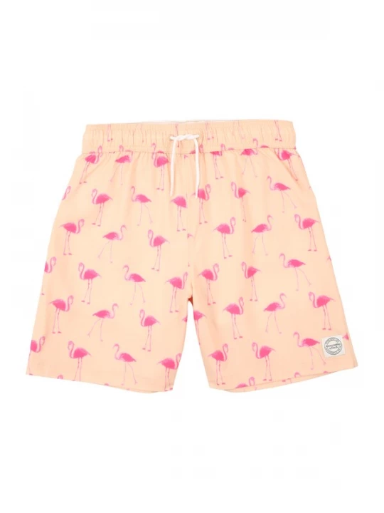 Obrázek produktu Abercrombie & Fitch Plavecké šortky 'CORE' béžová / pink