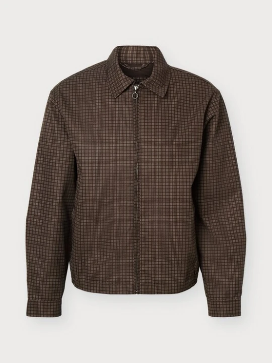 Obrázek produktu Abercrombie & Fitch Přechodná bunda koňaková / tmavě hnědá
