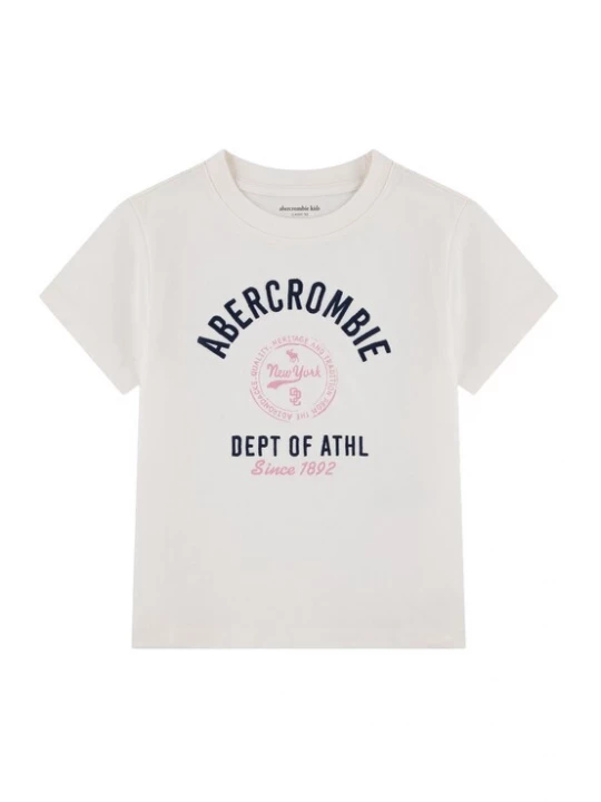 Obrázek produktu Abercrombie & Fitch Tričko 'CORE CLASSIC' námořnická modř / světle růžová / bílá