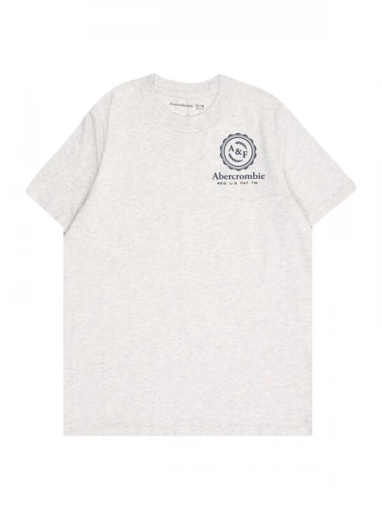 Obrázek produktu Abercrombie & Fitch Tričko 'Foothills' marine modrá / světle šedá