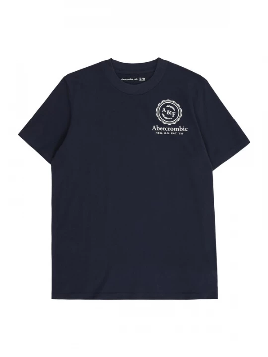 Obrázek produktu Abercrombie & Fitch Tričko 'FOOTHILLS' námořnická modř / bílá