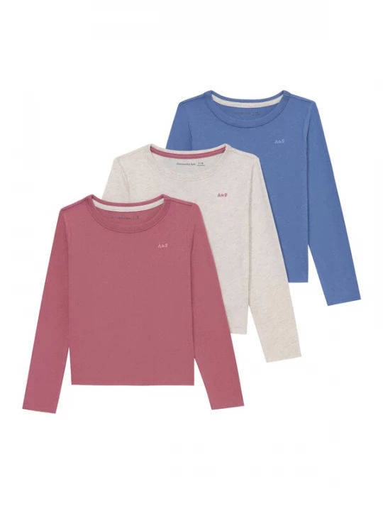 Obrázek produktu Abercrombie & Fitch Tričko královská modrá / režná / magenta