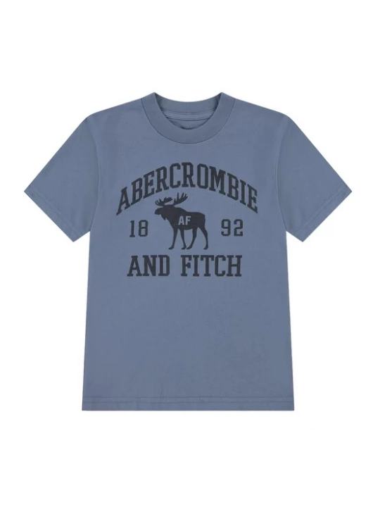Obrázek produktu Abercrombie & Fitch Tričko modrá / černá